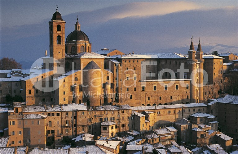Marken-Urbino-Königspalast