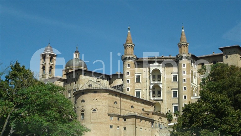 Marken-Urbino-Königspalast