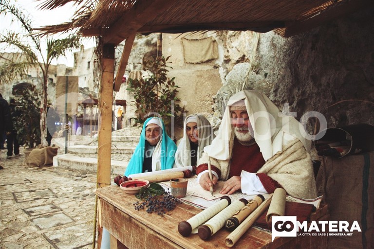Basilikata-Matera-Lebende Krippe