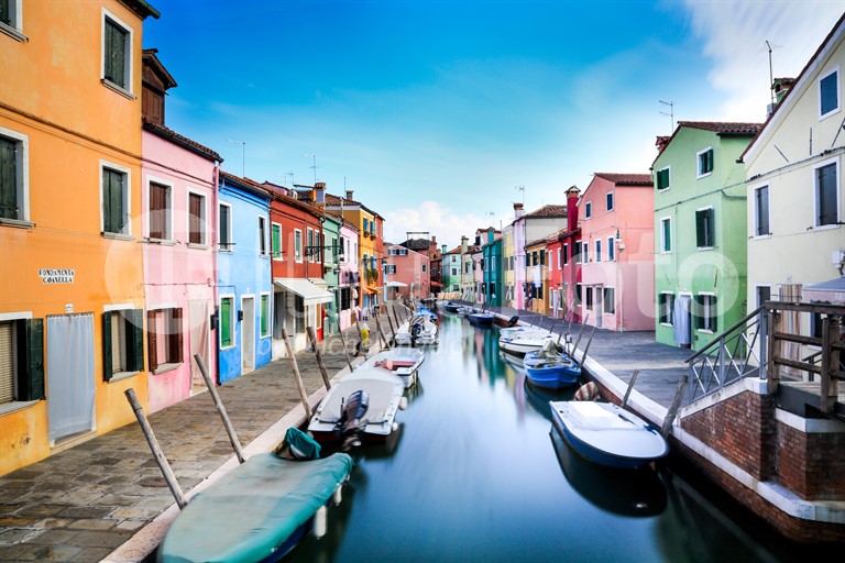 Venetien-Lagune von Venedig-Burano