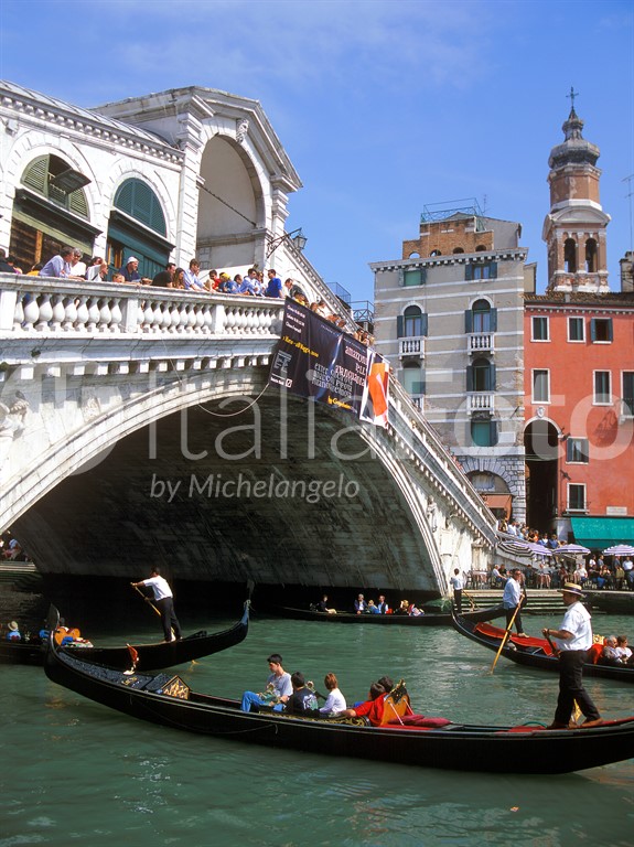 Venetien-Venedig-Rialto Brücke